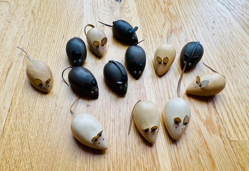 Wooden mice wood - x,