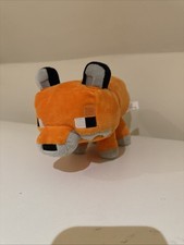 Minecraft Fox Plush Toy