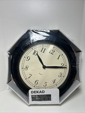 Ikea Dekad Black Wall Clock