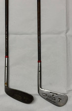 Vintage Hickory W. Winton Montrose R/H Golf Club Hand Forged 1 Iron & 7 Iron