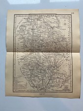 antique map Lincolnshire