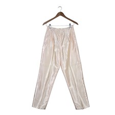 Vintage 80s champagne satin - champagne,