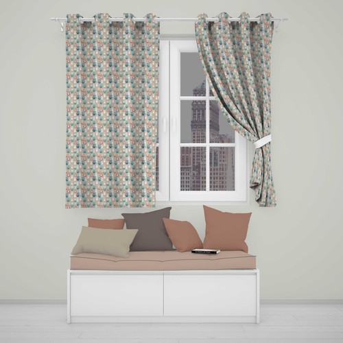 Blackout eyelet curtains - eyelet,