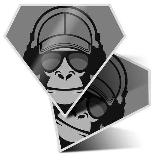 Diamond stickers cm bw - 2,