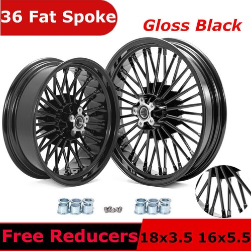 18x3 16x5 fat spoke wheels - 16x5.5,