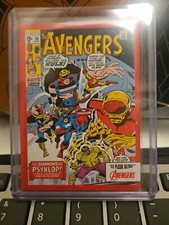 2022 Fleer Ultra Marvel Avengers Comic Covers Card #A-88 66/88 Issue #88