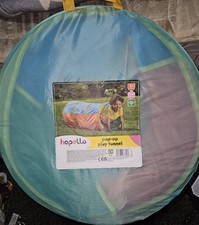hopello pop up play tunnel age