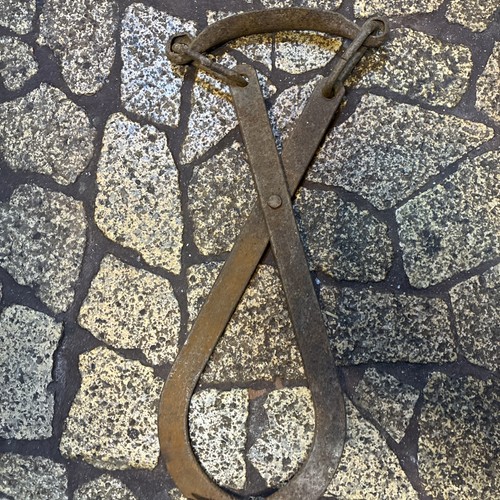 Vintage metal ice block tongs - vintage,