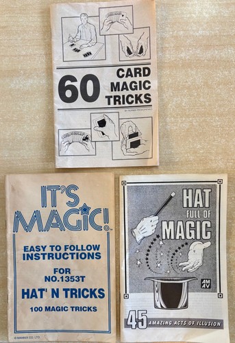 Lot booklets card - 3,