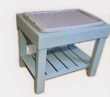 Wooden sand and water children  play table sandpit outdoor garden *NEW*