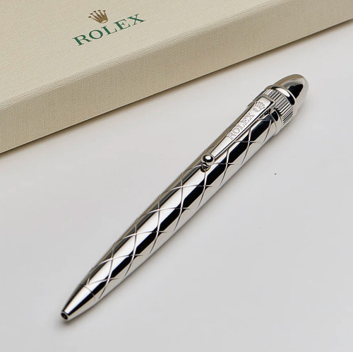 Rolex silver diamond - rolex,