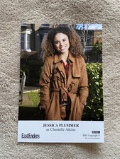 JESSICA PLUMMER - CHANTELLE ATKINS (EASTENDERS) HAND SIGNED CAST CARD
