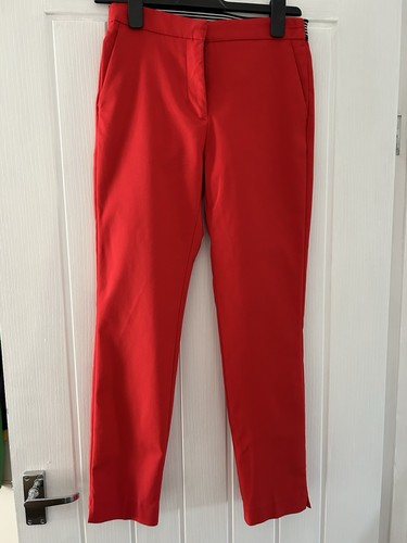Bright red zara capri - bright,