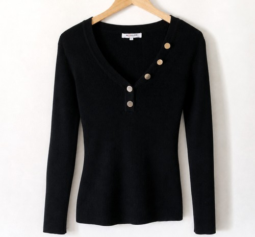Morgan black fine stretch - morgan,
