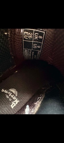 Black martens for kids - black, size