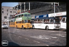 Original Bus Slide - Glasgow Corporation SGD166 St Enoch Square 9/6/70