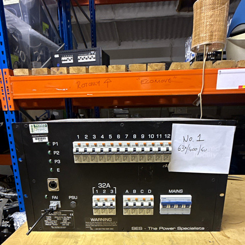 Ses 63a 400v rack mount - ses,