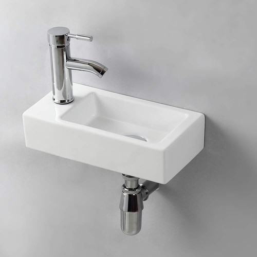 Wall hung basin - wall,