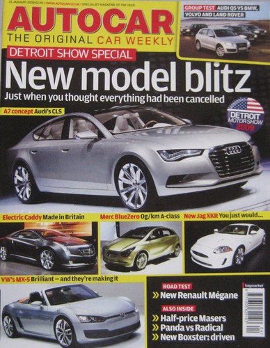 Autocar magazine 2009 - autocar, 21/1/2009