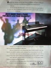 Yamaha CVP6-8 Clavinova Electronic Piano Ad: Original 1987 ADVERT PRINT to Frame