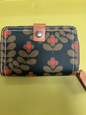 Orla Kiely green & olive red