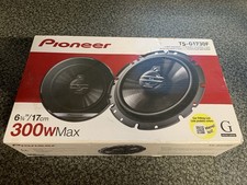 Pioneer TS-G1730F 6.5" 3 Way Coaxial Car Van Door Speakers 300W - Black
