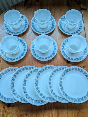 Vintage jaj pyrex - chelsea, tea