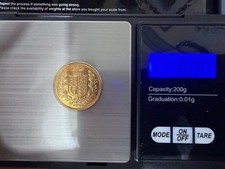 2002 Gold Full Sovereign Coin