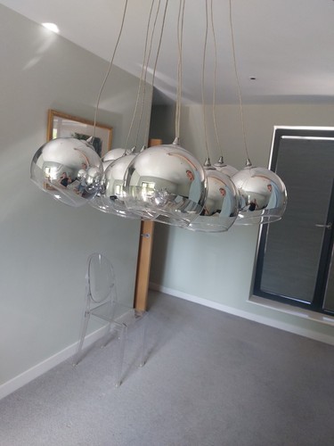Stunning pair mirrored - ,