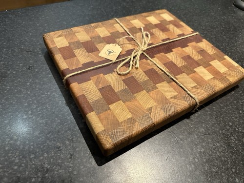 Handmade hardwood chopping - handmade,