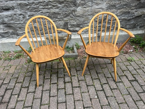 Pair vintage ercol - of,