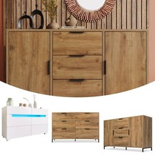 Living Room Sideboard Storage Modern Cupboard Display Cabinet TV Unit Stand