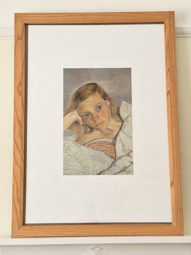 Lucian freud girl a bed - girl, in