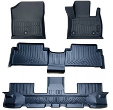 Hyundai SantaFe Hybrid2021-2024 All weather 3D/5Dmoulded TPE car mats