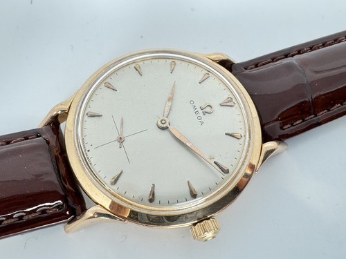Vintage omega 18k solid rose - omega,
