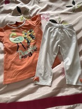 Tunic T Shirt Top Leggings Set