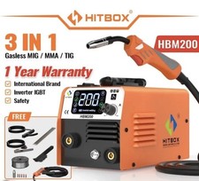 HITBOX 220V 3 IN 1 200A MIG