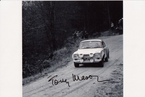 Hand signed tony - signed, roger