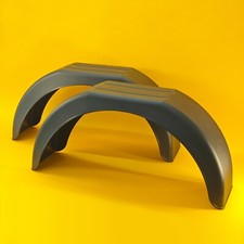 14 Inch Plastic Mudguards PAIR