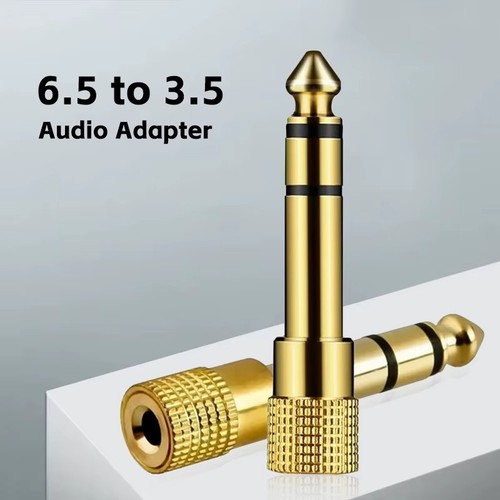 Gold 5mm aux stereo - 2x,