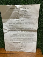 Rare 1974 Freddie Laker