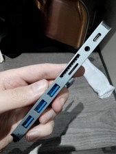 USB C and USB A Hub 8-in-1