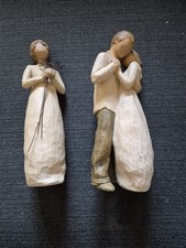 Willow Tree statues - Grateful & Promise