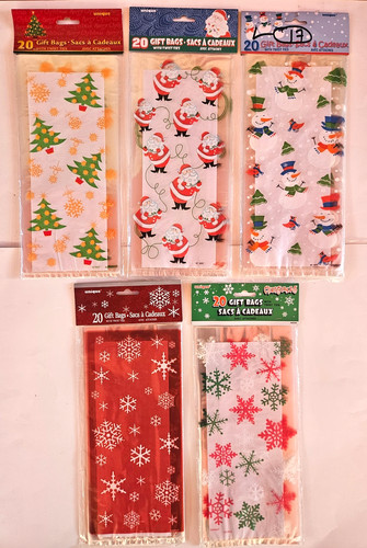 Christmas treat loot bags - christmas,