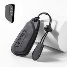 Leather Car Key Cover Case Fob