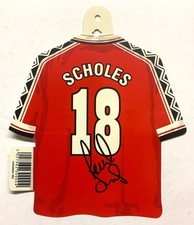 Paul Scholes Signed Manchester