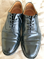 CHURCHES CUSTOM GRADE BLACK BALMORAL SHOES SIZE 9G