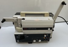 EUMIG MARK S 810D SUPER8 STD8 8mm DUAL GAUGE SOUND PROJECTOR - Working