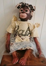 Lifelike Monkey Baby Doll