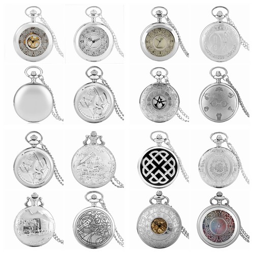 Silver multi style quartz - silver,